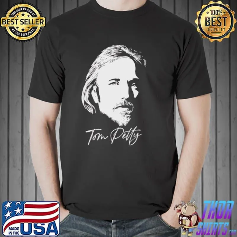 Classic design tom petty shirt
