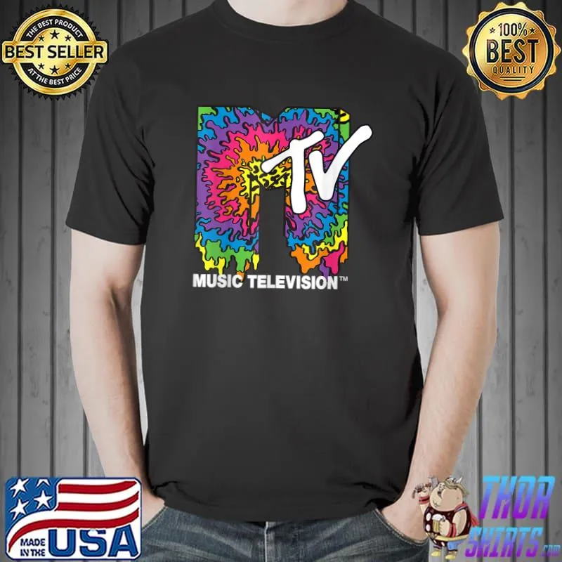 Classic M.TV Melting Tie D.ye T-Shirt