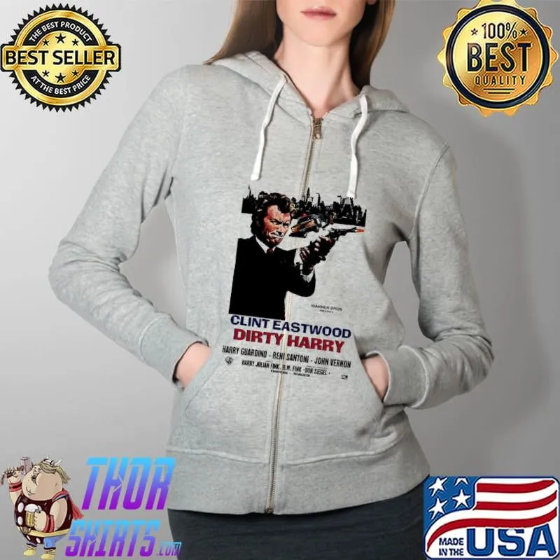 Clint eastwood Dirty Harry warner bros Full Zip Hooded