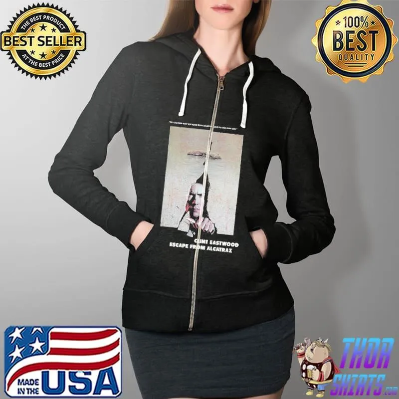 Clint eastwood Escape from Alcatraz Full Zip Hooded
