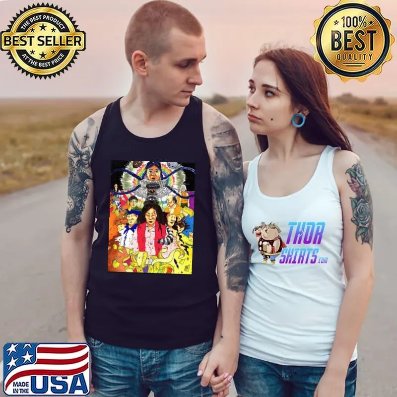 Colored art everything everywhere all at once Tank Top
