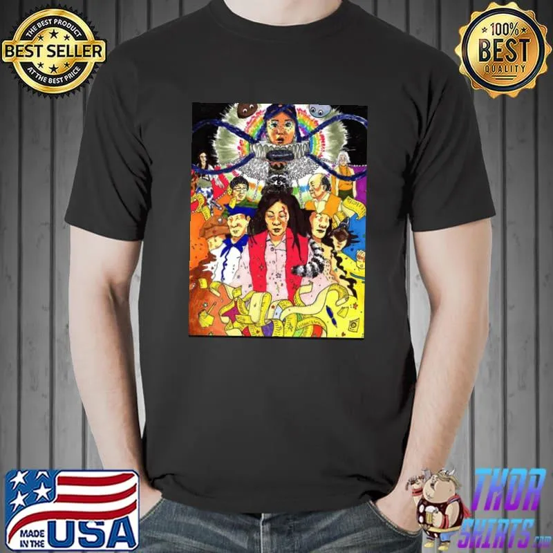 Colored art everything everywhere all at once shirt