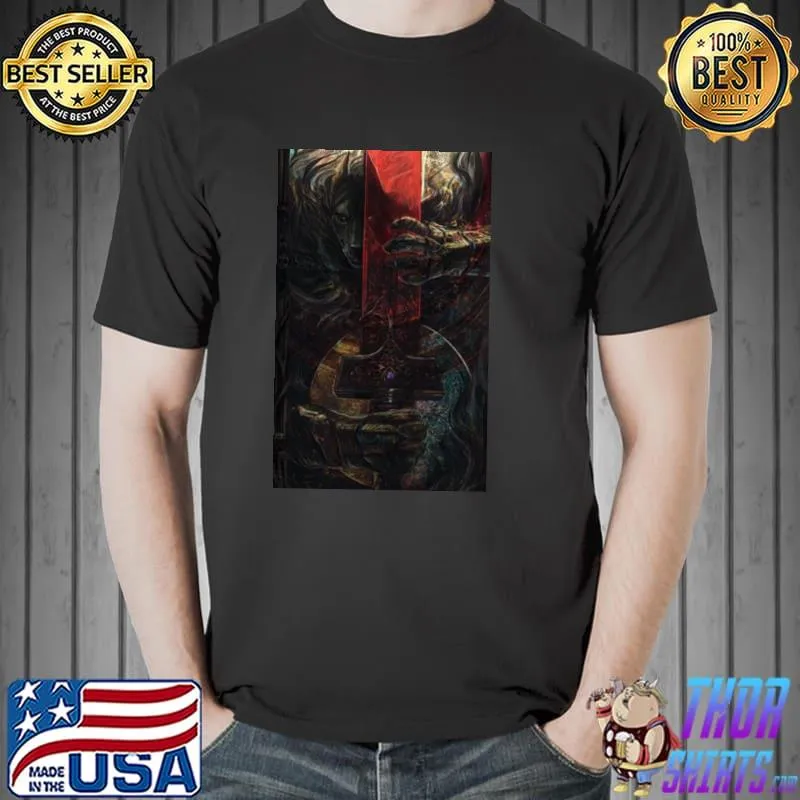 Cool art elden ring for gamers art shirt
