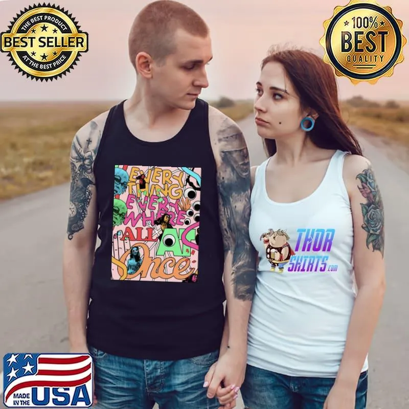 Cute art everything everywhere all at once design Tank Top
