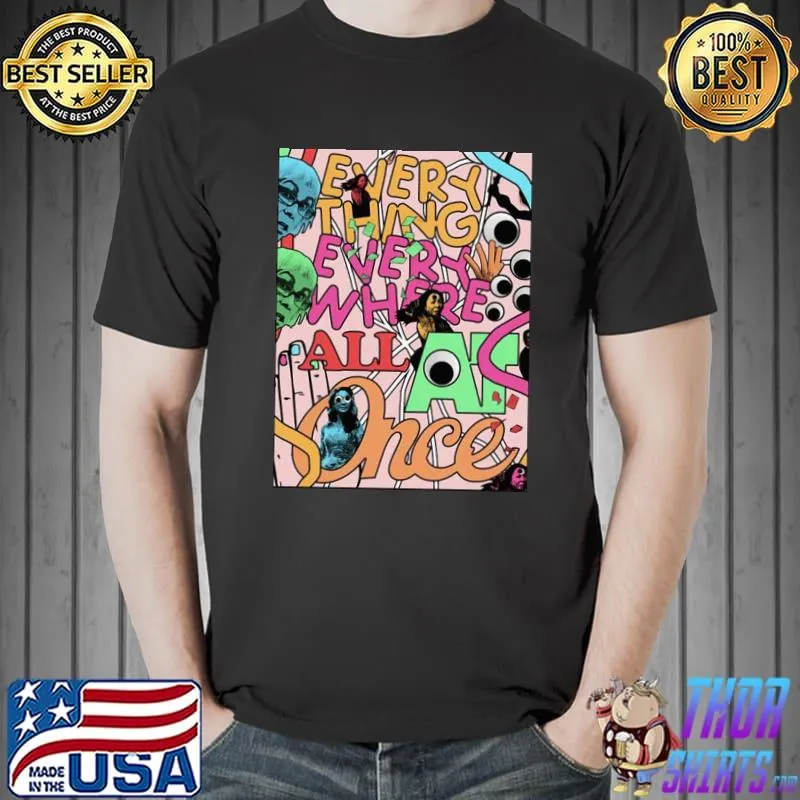 Cute art everything everywhere all at once design shirt