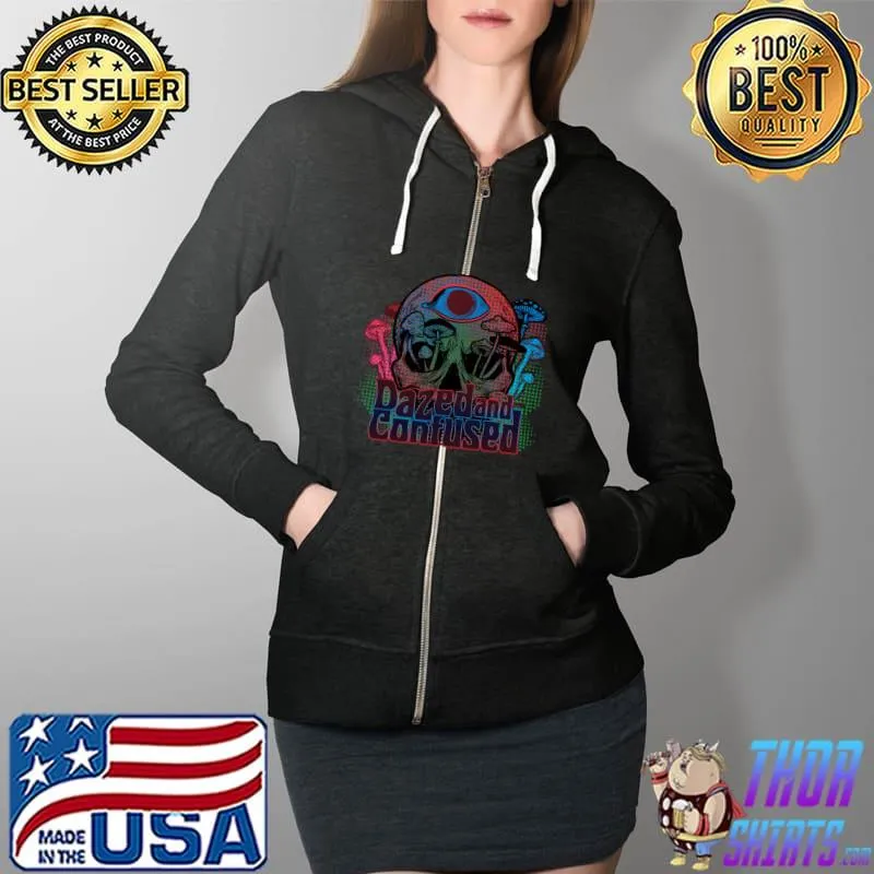Dazed and Confused Essential T-Shirt Full Zip Hooded