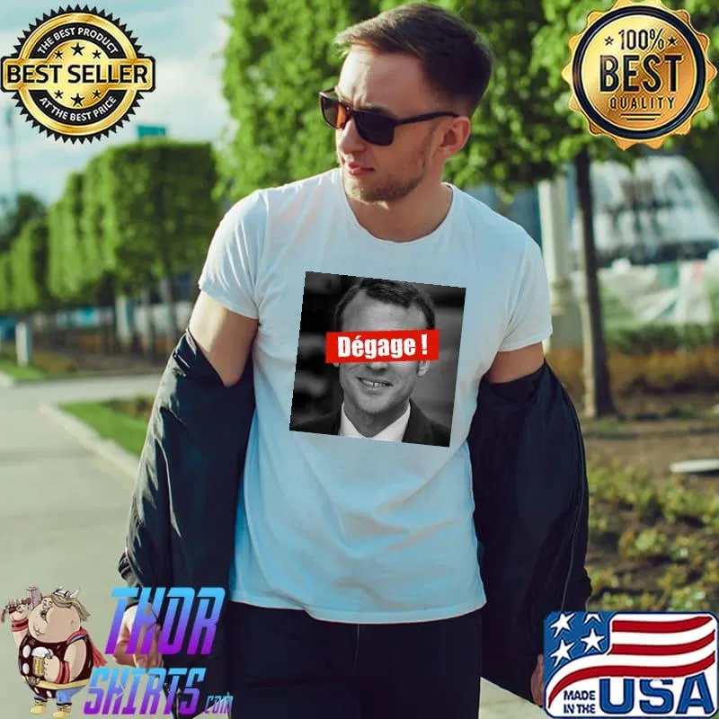 Degage macron releases design shirt