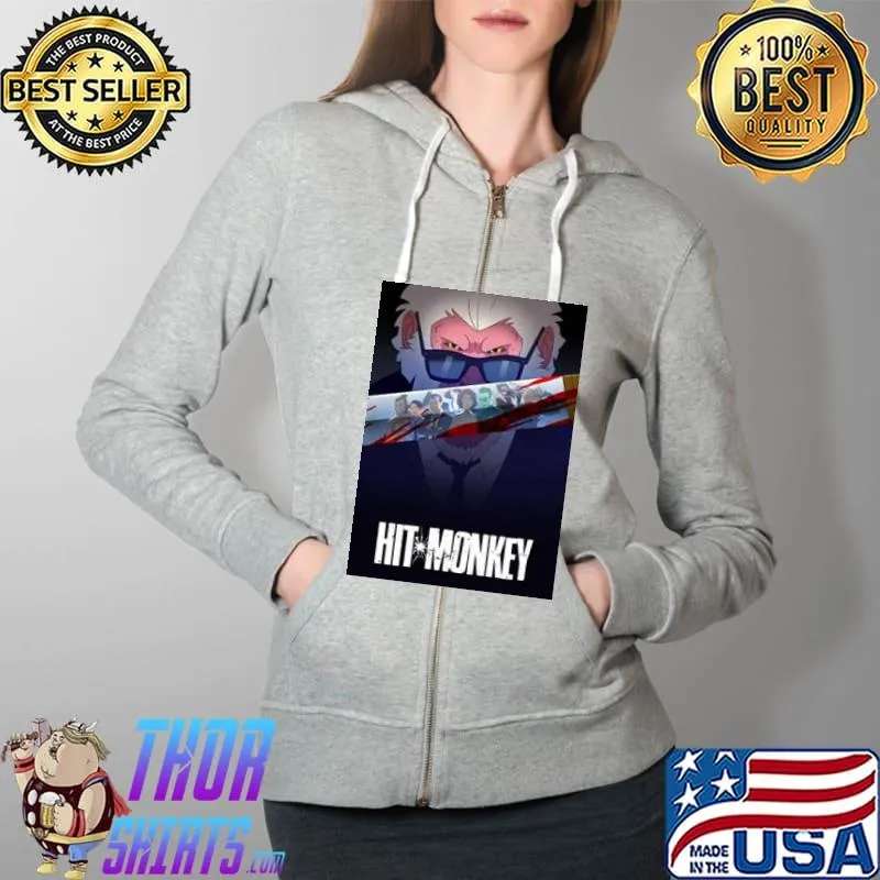 Design hit monkey of Marvel design Full Zip Hooded