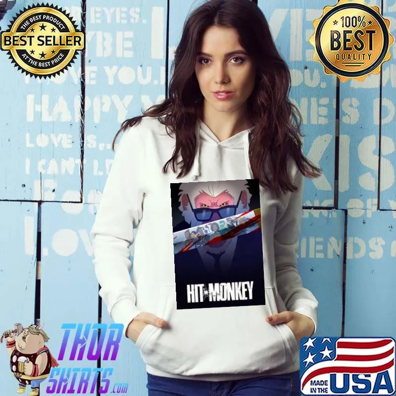 Design hit monkey of Marvel design Hoodie