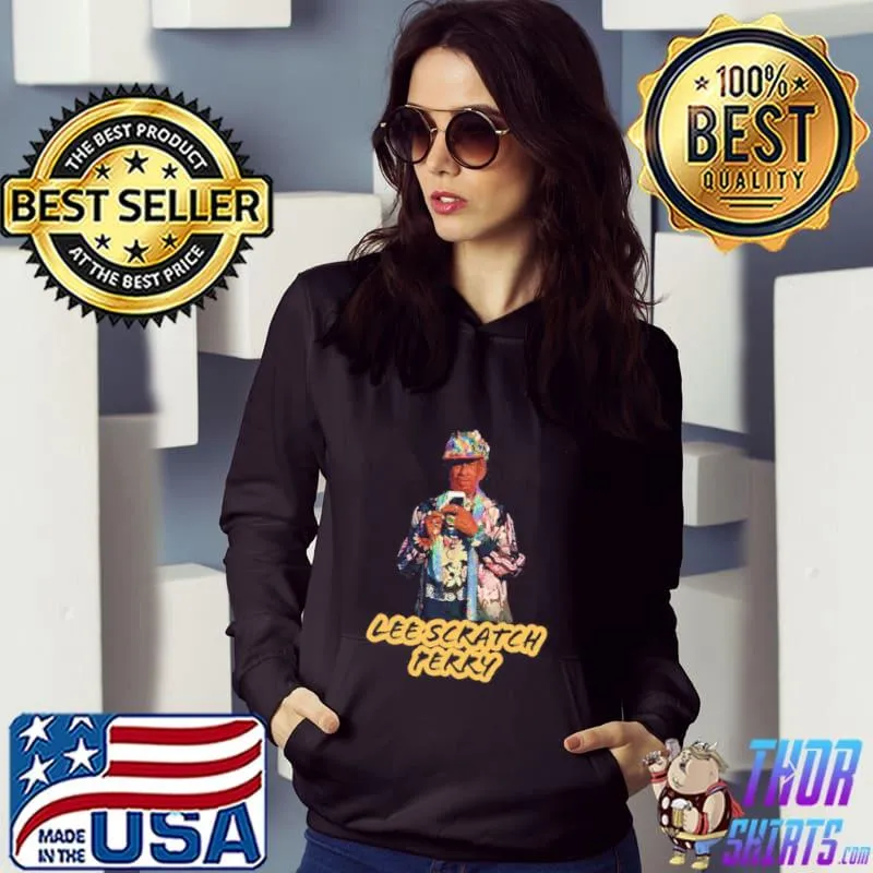 Digital style lee scratch perry Hoodie