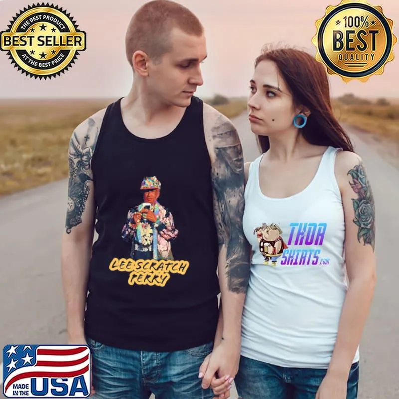 Digital style lee scratch perry Tank Top