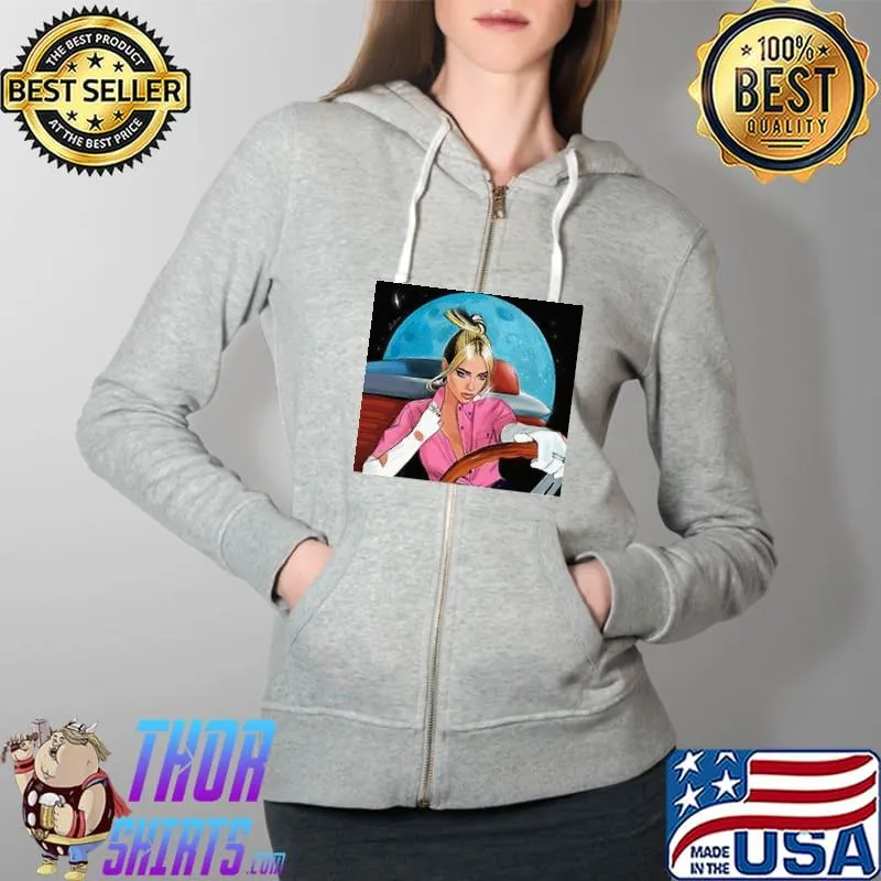 Dua lipa Full Zip Hooded