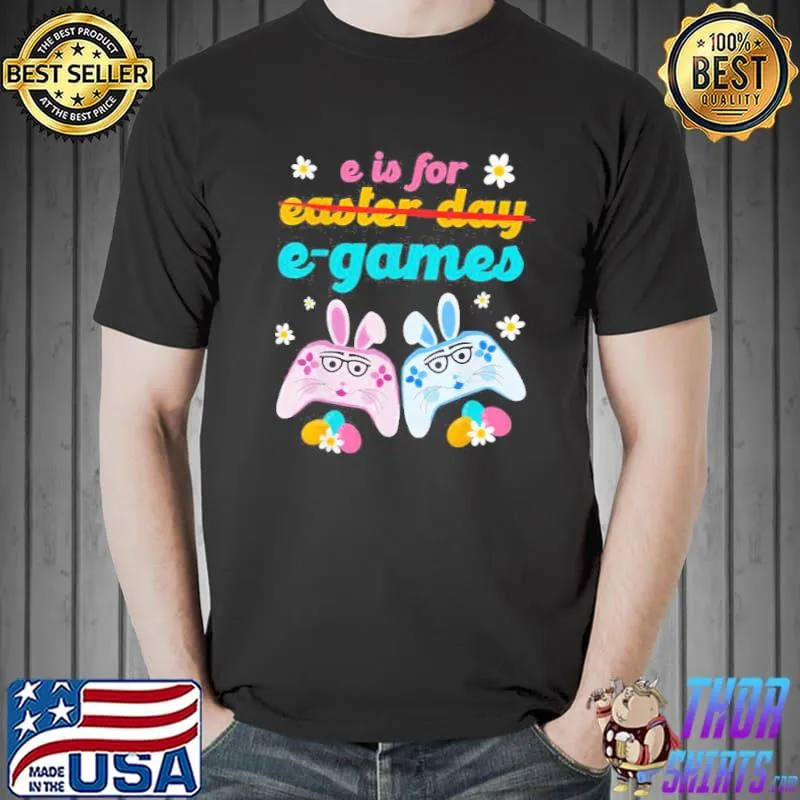 E is egames bunny gaming controller Unisex