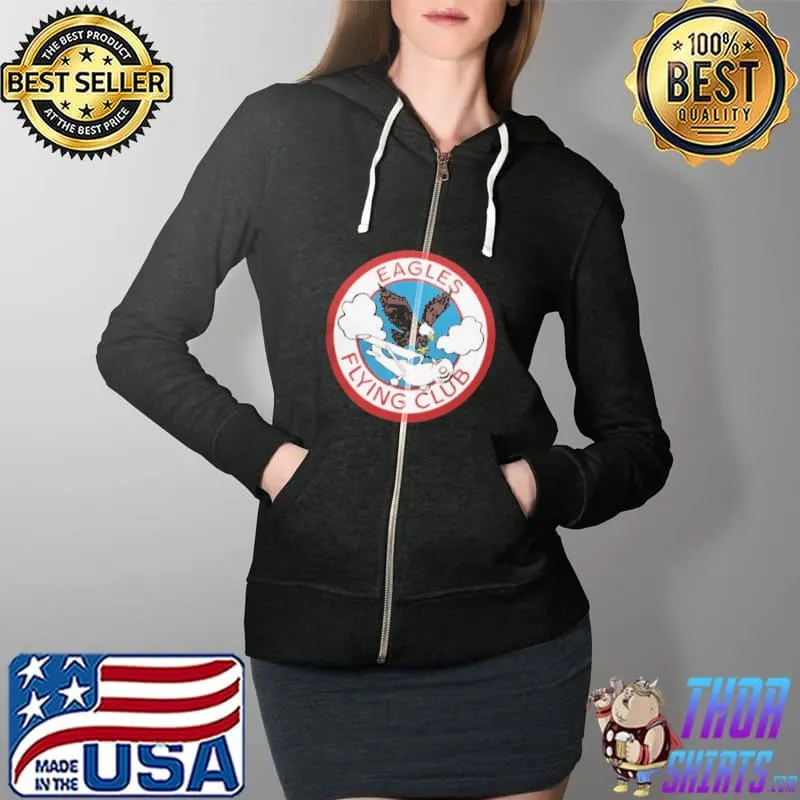 Eagles Flying Club Shirt Full Zip Hooded