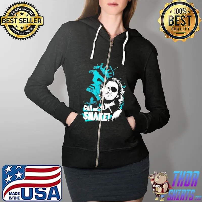 Escape from New York Call Me Snake Shirt Full Zip Hooded