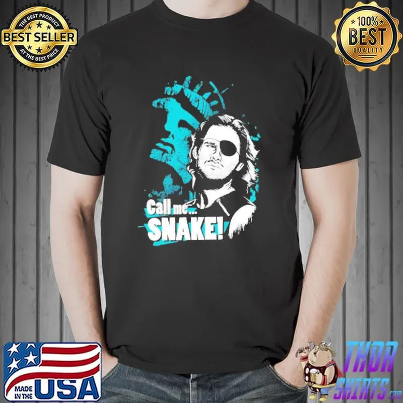 Escape from New York Call Me Snake Shirt