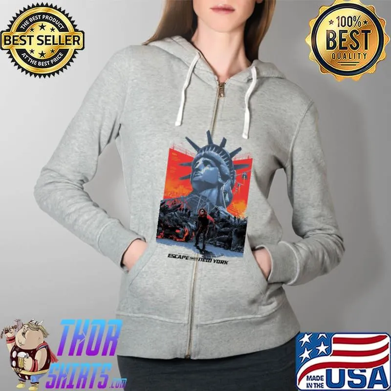 Escape from New York Liberty Shirt Full Zip Hooded