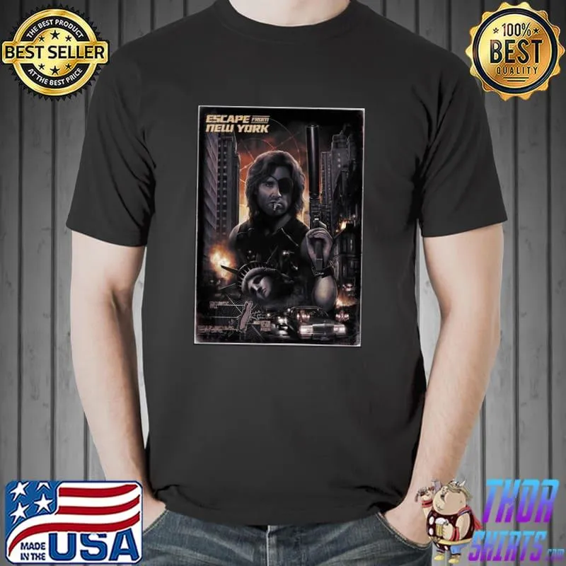 Escape from New York Poster Retro Shirt