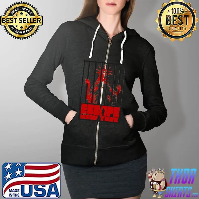 Escape from New York Prison Shirt Full Zip Hooded