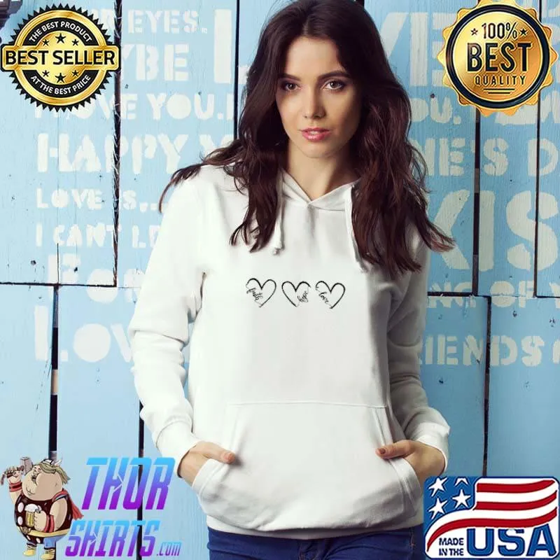 Faith hope love Hoodie