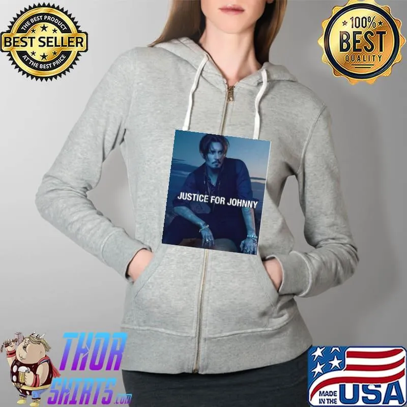 Fck amber justice for johnny depp Full Zip Hooded