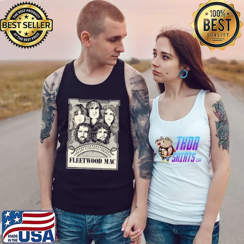 Fleetwood MAc Concert Concepts Presents Shirt Tank Top