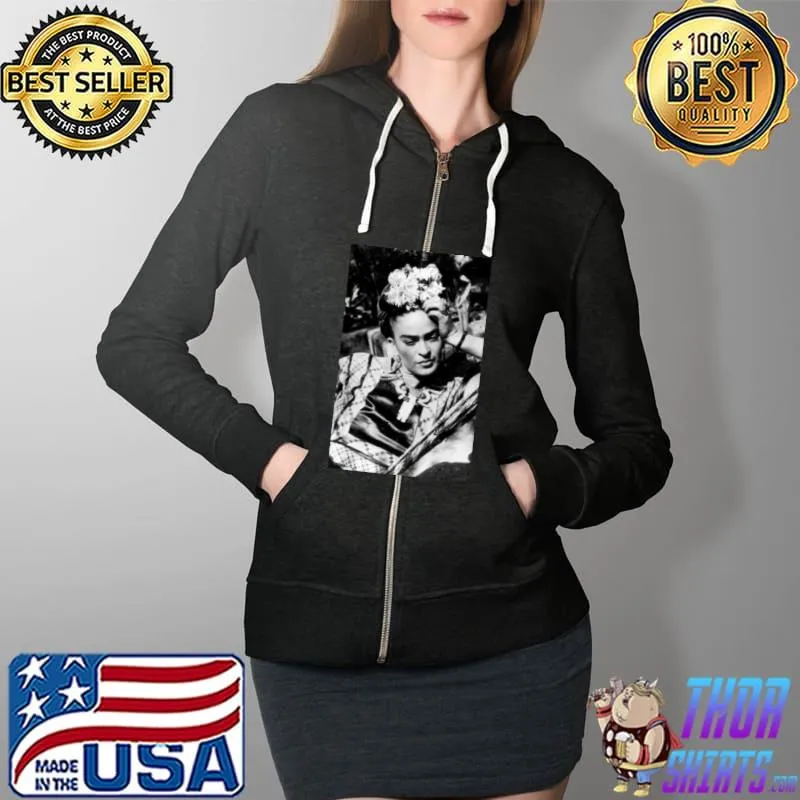 Frida Kahlo T-Shirt Full Zip Hooded