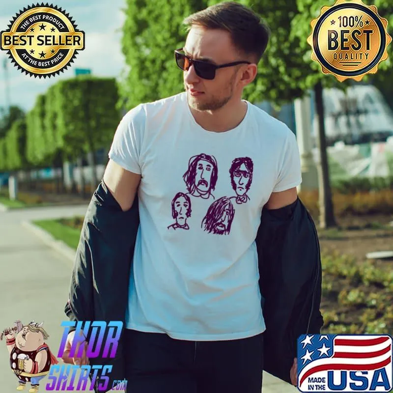 Funny drawing crosby stills nash and young shirt