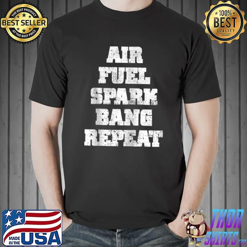 Funny Mechanic Engine Builder Muscle Car Automotive Lover T-shirt