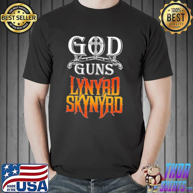 God Guns Lynyrd Skynyrd Shirt