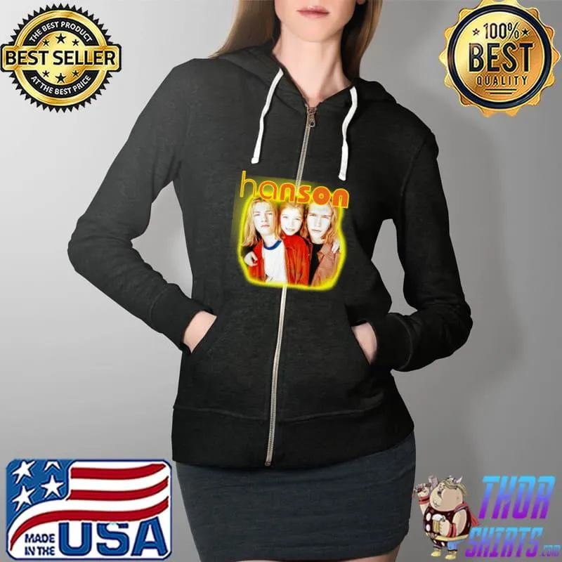 HANSON Essential T-Shirt Full Zip Hooded