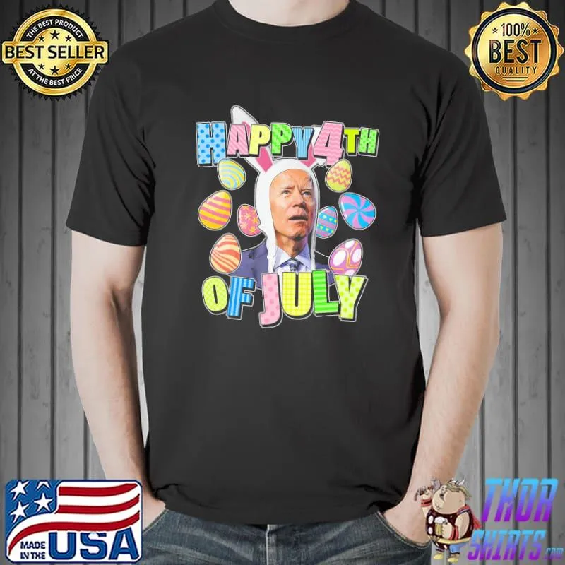 Happy 4th of july easter biden eggs Unisex