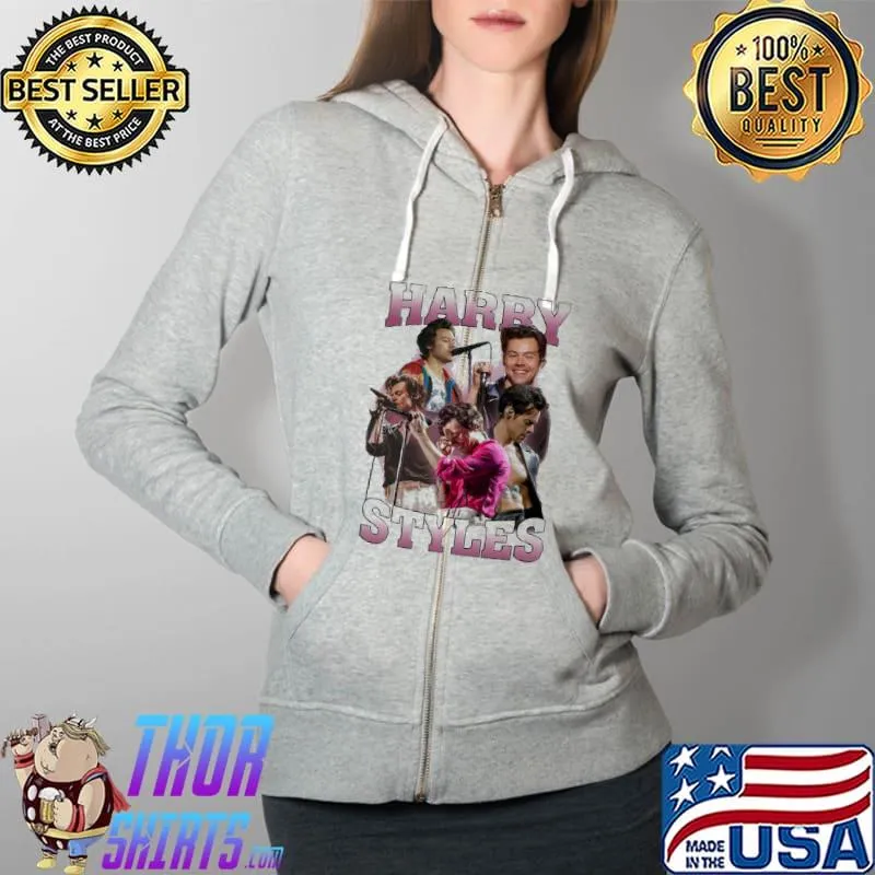 Harry Styles Shirt Full Zip Hooded