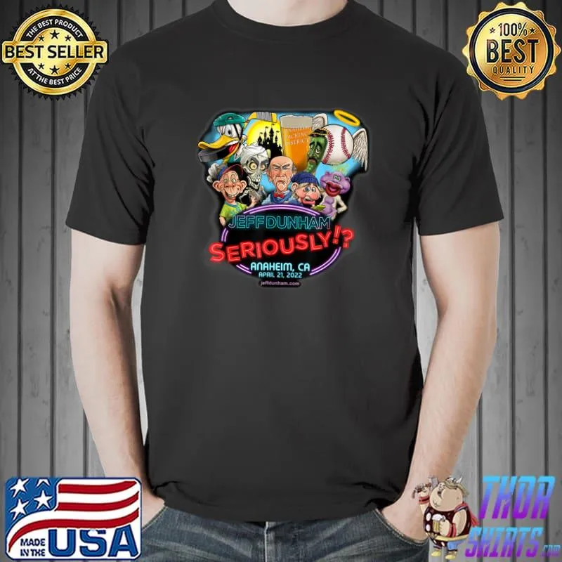 Jeff Dunham Anaheim, CA (2022) T-Shirt
