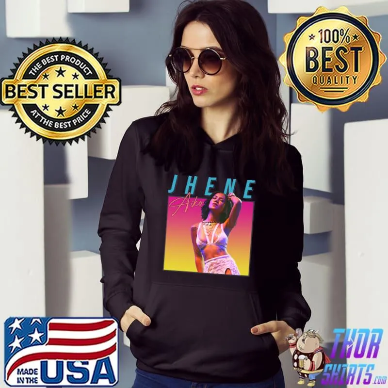 Jhene Aiko Retro 80s Style Gift Fan Essential T-Shirt Hoodie
