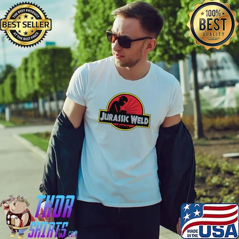 Jurassic weld welding shirt