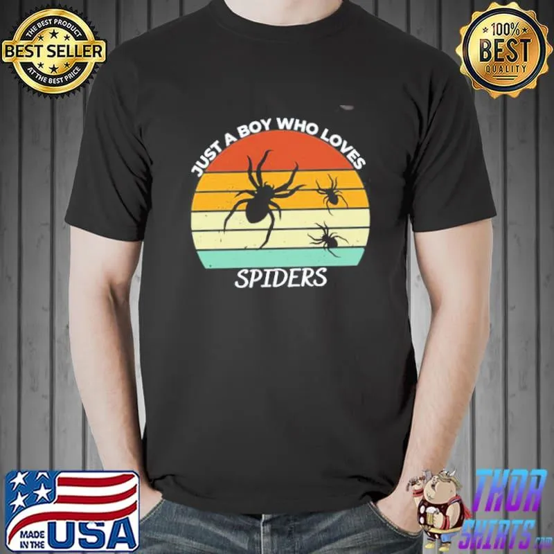 Just a boy who loves spiders Unisex