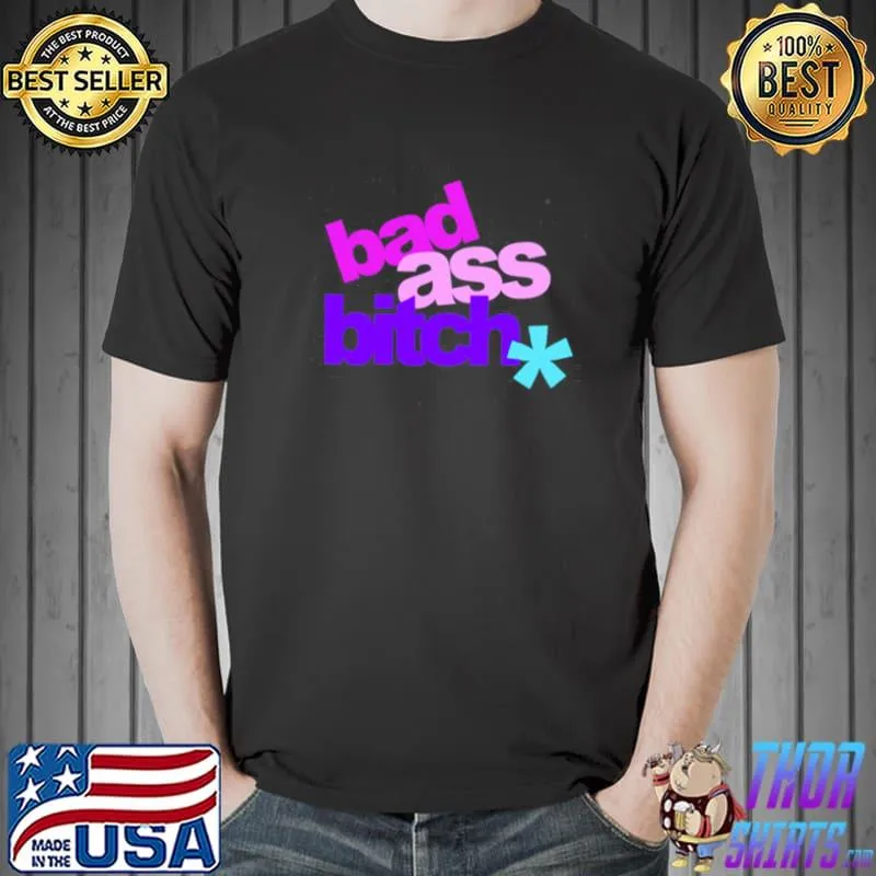 Justin Bieber bad ass bitch justice world tour shirt