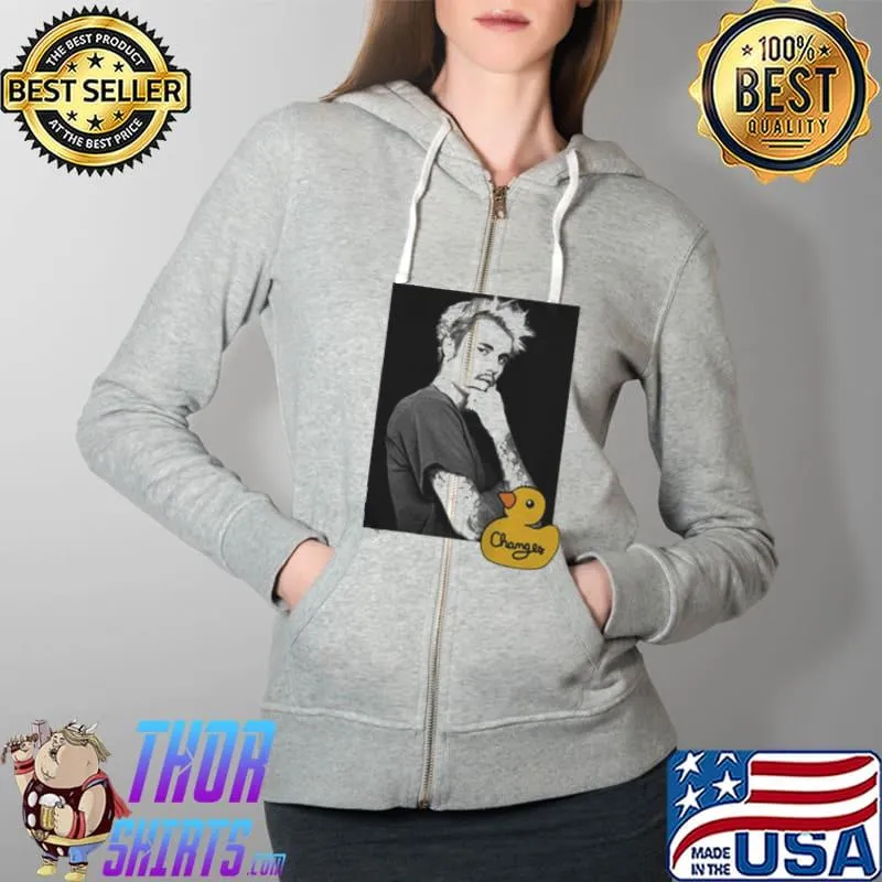Justin Bieber changes duck Full Zip Hooded