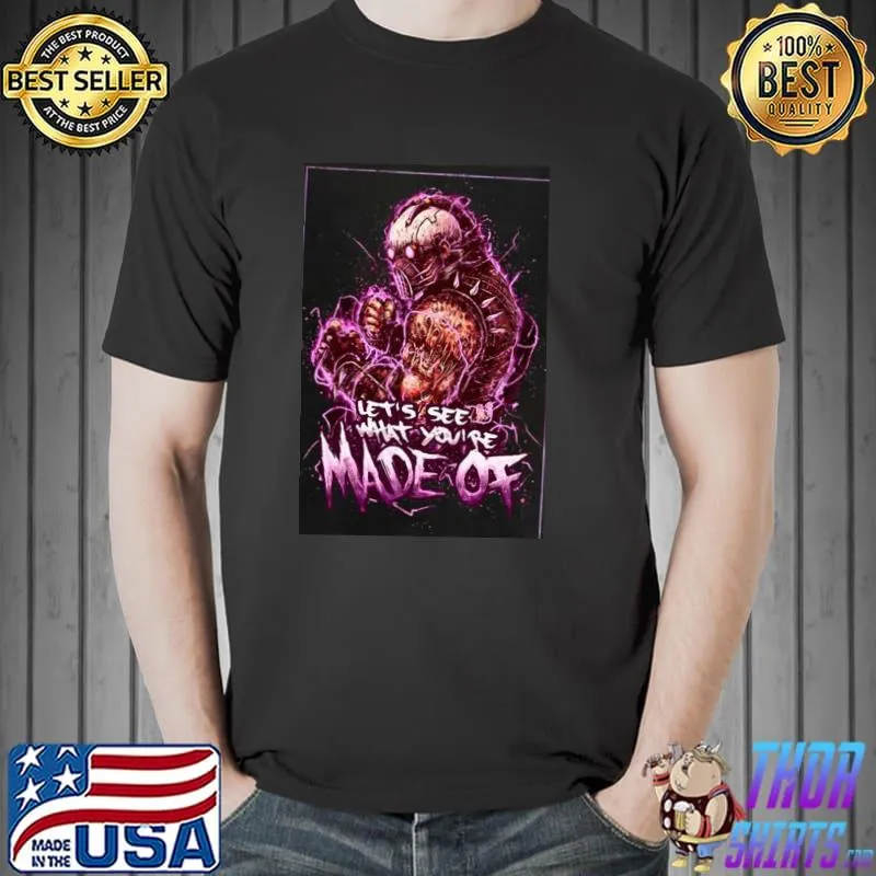 Kabal pink aura mortal kombat shirt