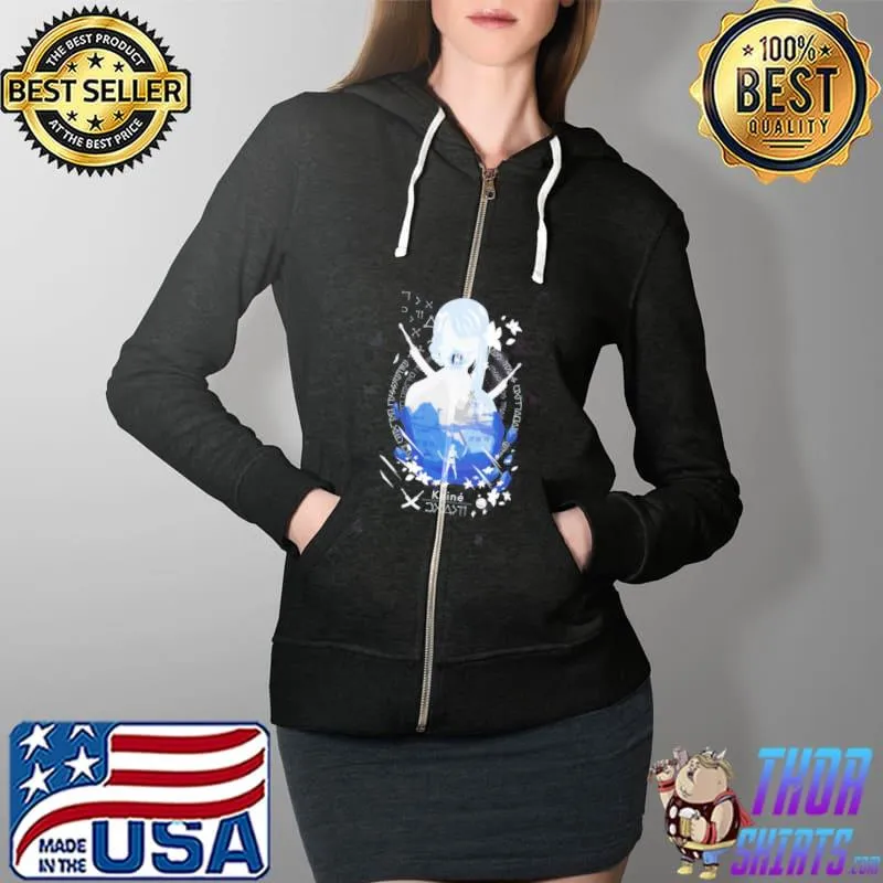 Kaine negative space nier automata Full Zip Hooded