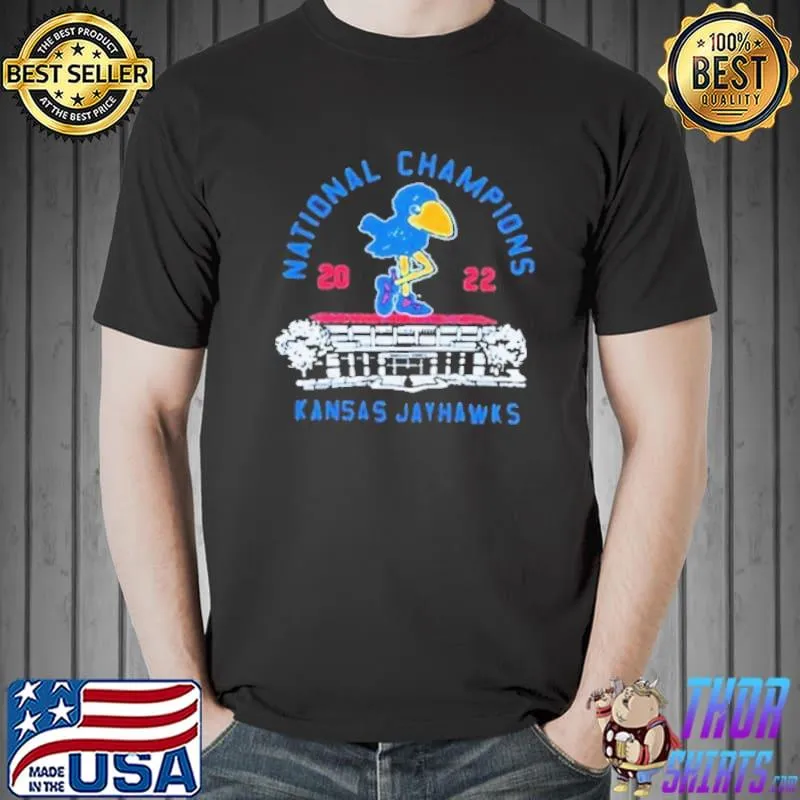 Kansas Jayhawks NCAA 2022 National Champions Shirt