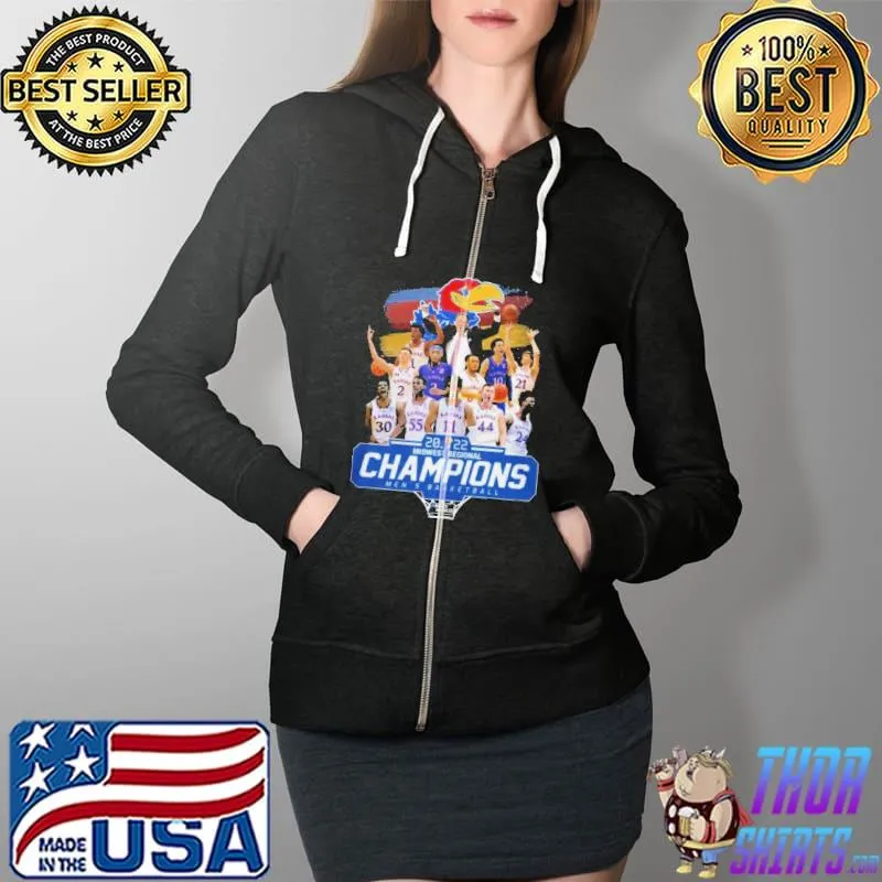 Kansas National Championship 2022 Shirt Full Zip Hooded