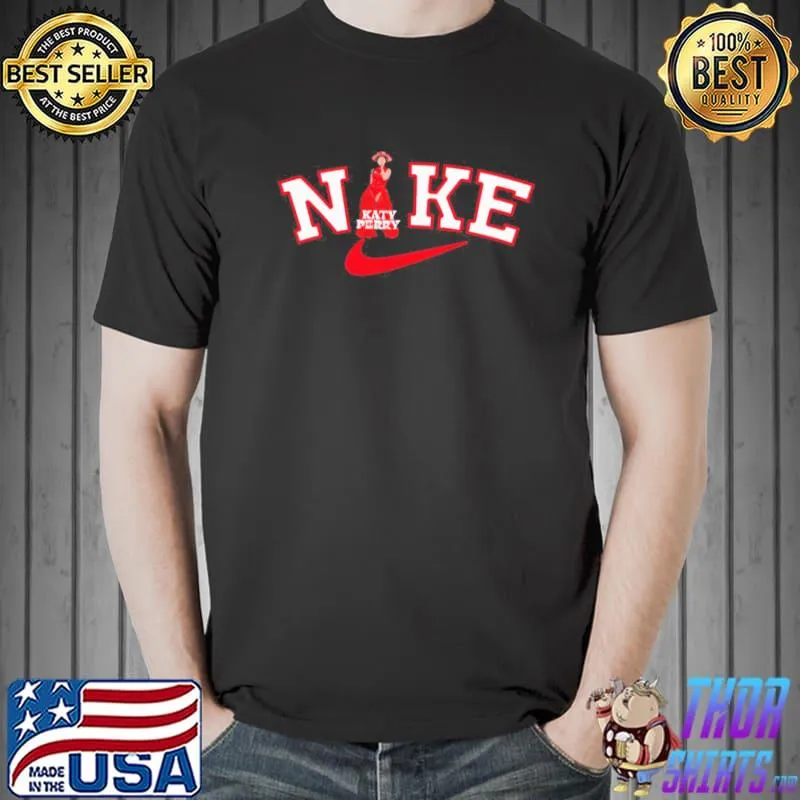 Katy perry play concert x nike logo minimalist fanmade Unisex