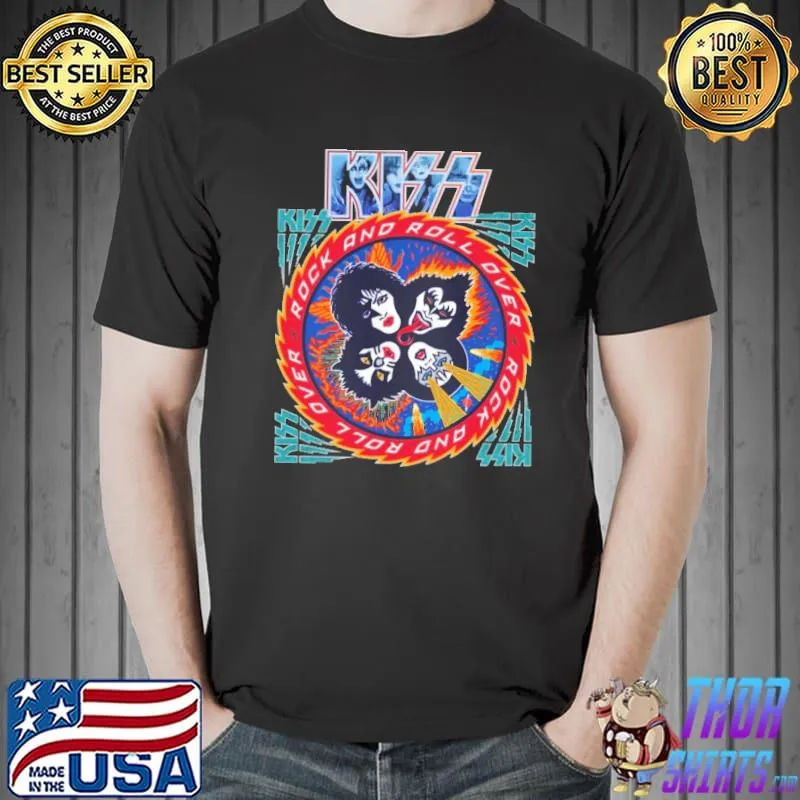 Kiss Kiss Rock And Roll Shirt