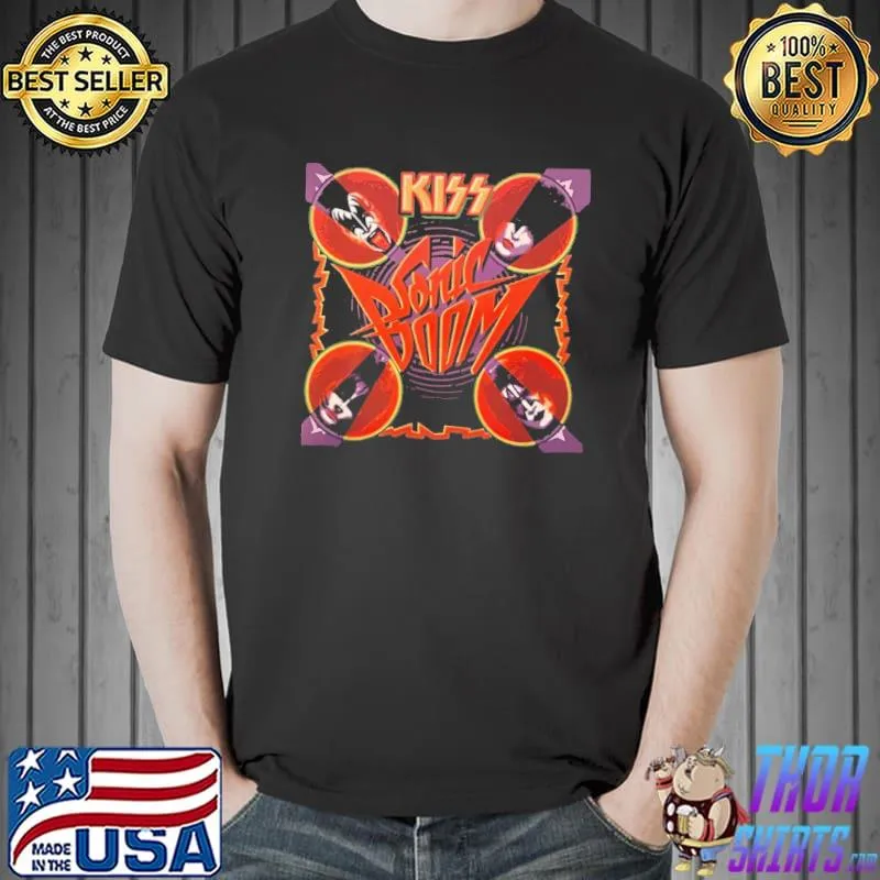 Kiss Sonic Boom Shirt