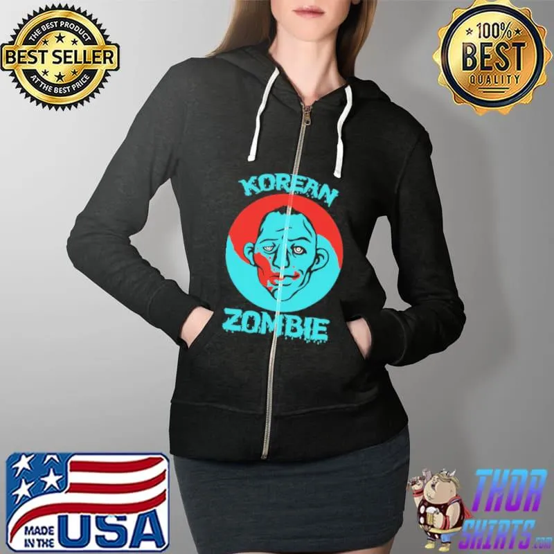 Korean Zombie Funny Chan Sung Jung Korean Drama Unisex T-Shirt Full Zip Hooded