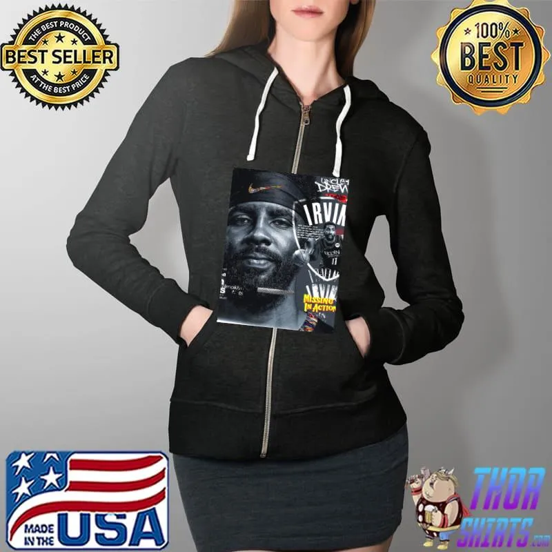 Kyrie Irving 11 Basketball Classic T-Shirt Full Zip Hooded