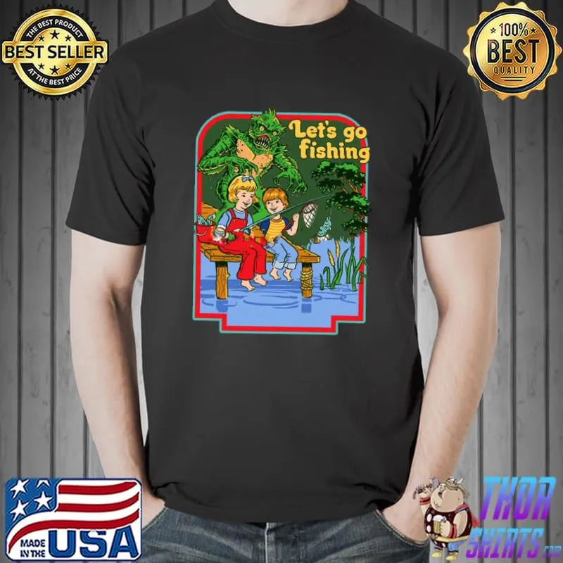 Let s Go Fishing Funny Essential T-Shirt