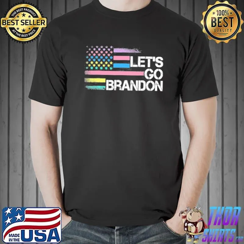 Let's go brandon easter day egg American us flag vintage Unisex
